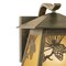 Vaxcel Whitebark 1 Light Bronze Rustic Pinecone Outdoor Wall Lantern Amber Glass OW50573OA - alternate 3